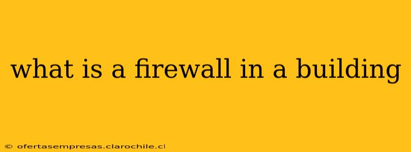 what is a firewall in a building