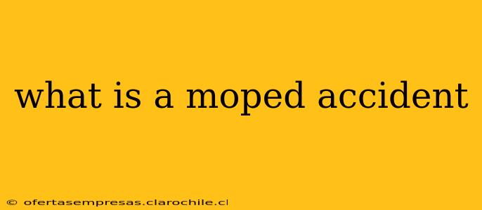 what is a moped accident