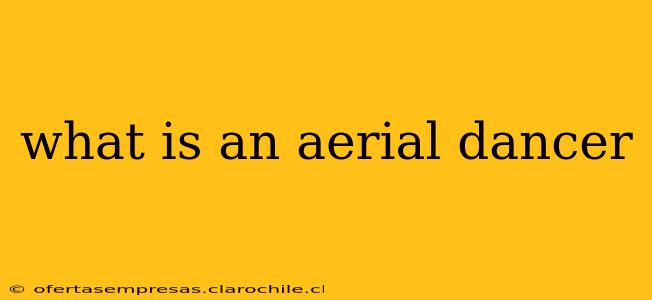what is an aerial dancer