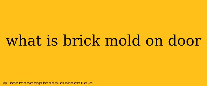 what is brick mold on door