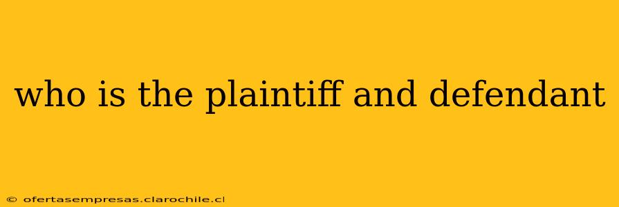 who is the plaintiff and defendant
