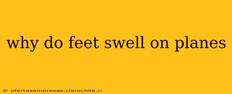 why do feet swell on planes