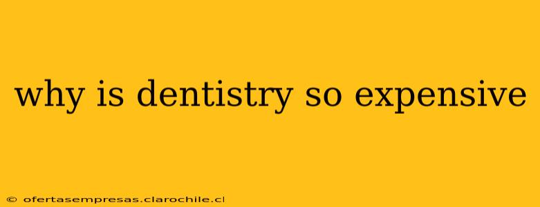 why is dentistry so expensive